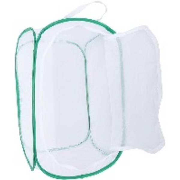 Reusable pop-up mesh enclosure